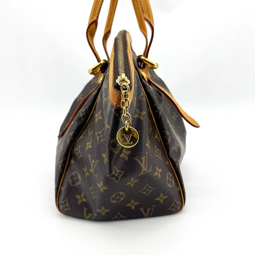 Louis Vuitton Monogram Tivoli GM Beige Canvas Fair - Model View