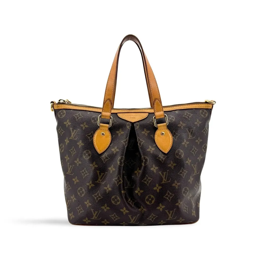 Louis Vuitton Monogram Tivoli GM Brown Canvas Good - Front View