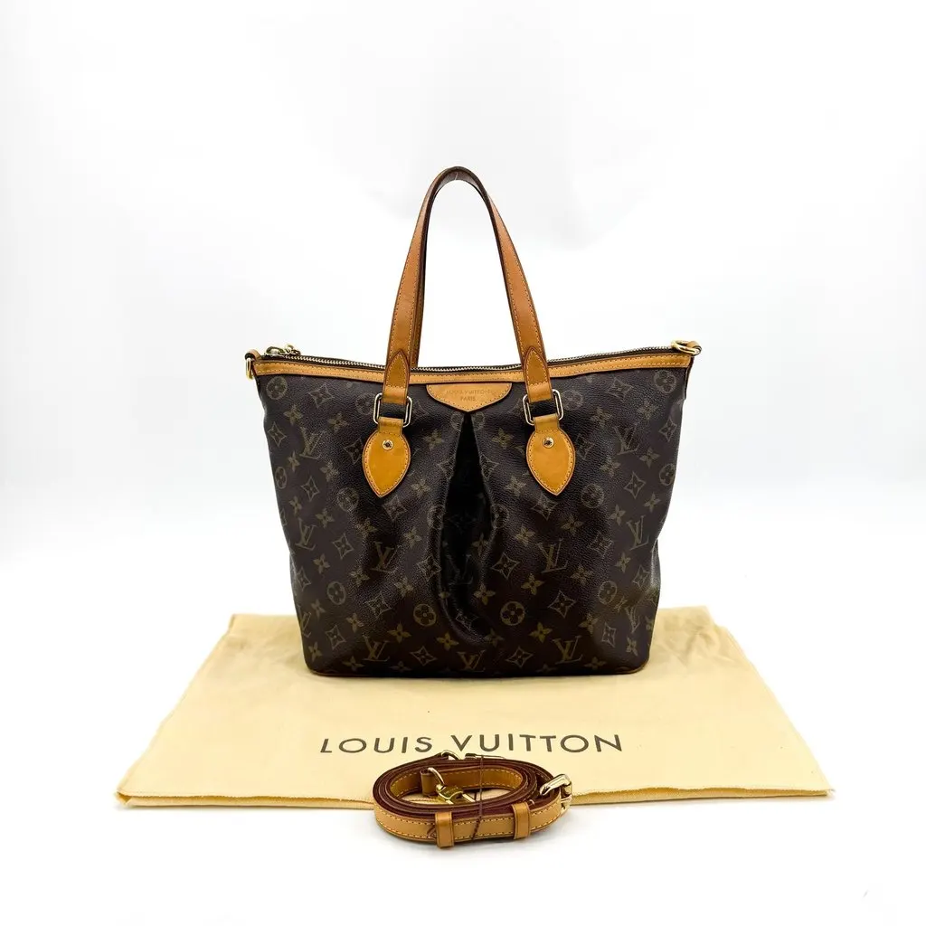 Louis Vuitton Monogram Tivoli GM Brown Canvas Good - Back View