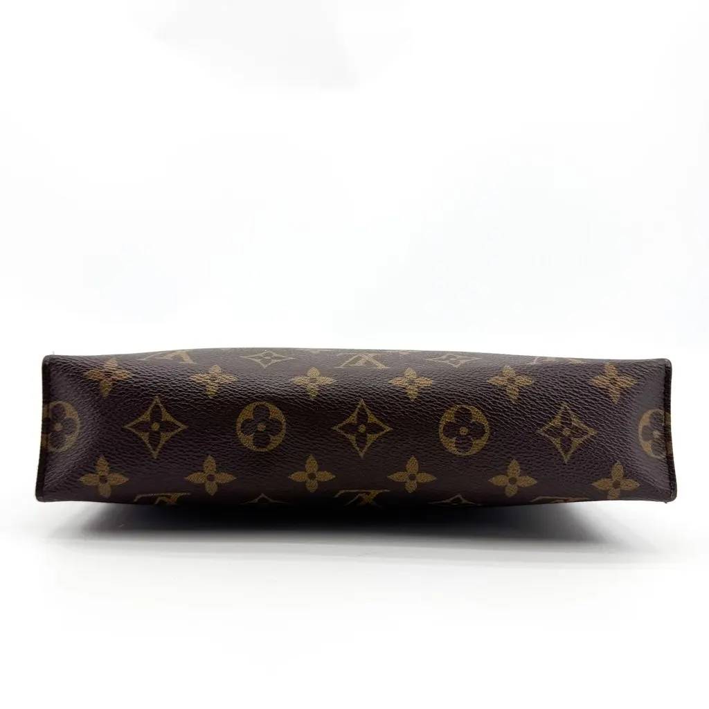 Louis Vuitton Monogram Pochette Toilette 26 Brown Canvas Good - Box View