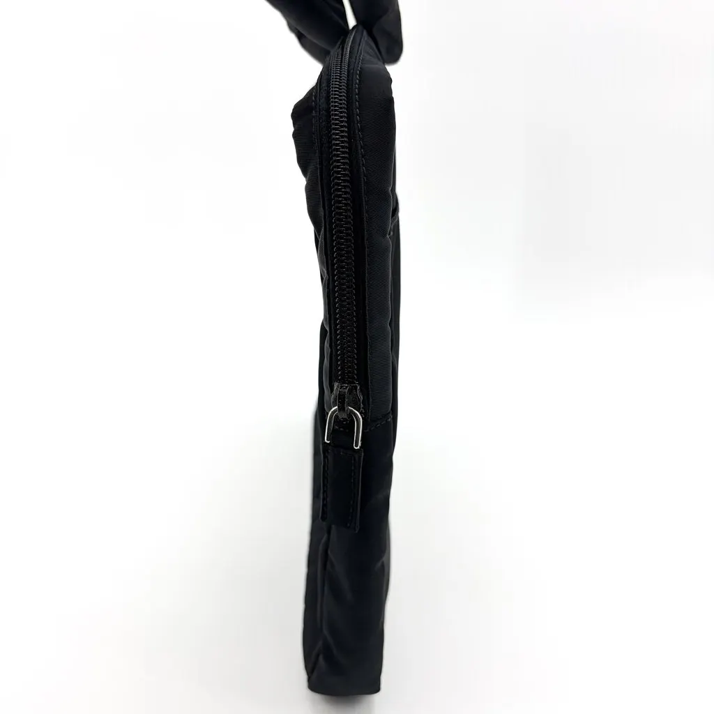 Prada Re-Nylon Travel Pouch Black Black Polyamide Good - Inside View