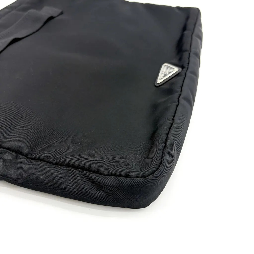 Prada Re-Nylon Travel Pouch Black Black Polyamide Good - Box View