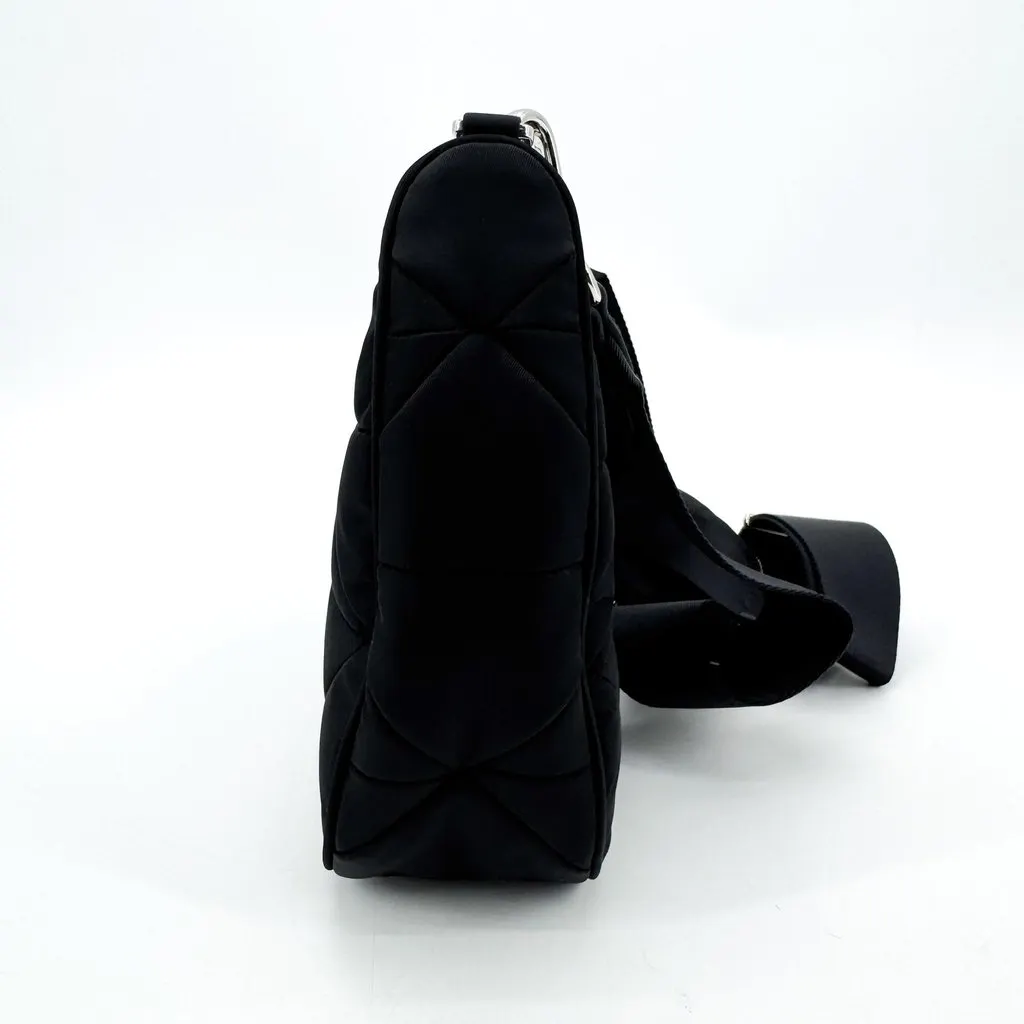 Prada Re-Edition 2005 Quilted Re-Nylon Shoulder Bag Black Black Polyamide Very good - Box View