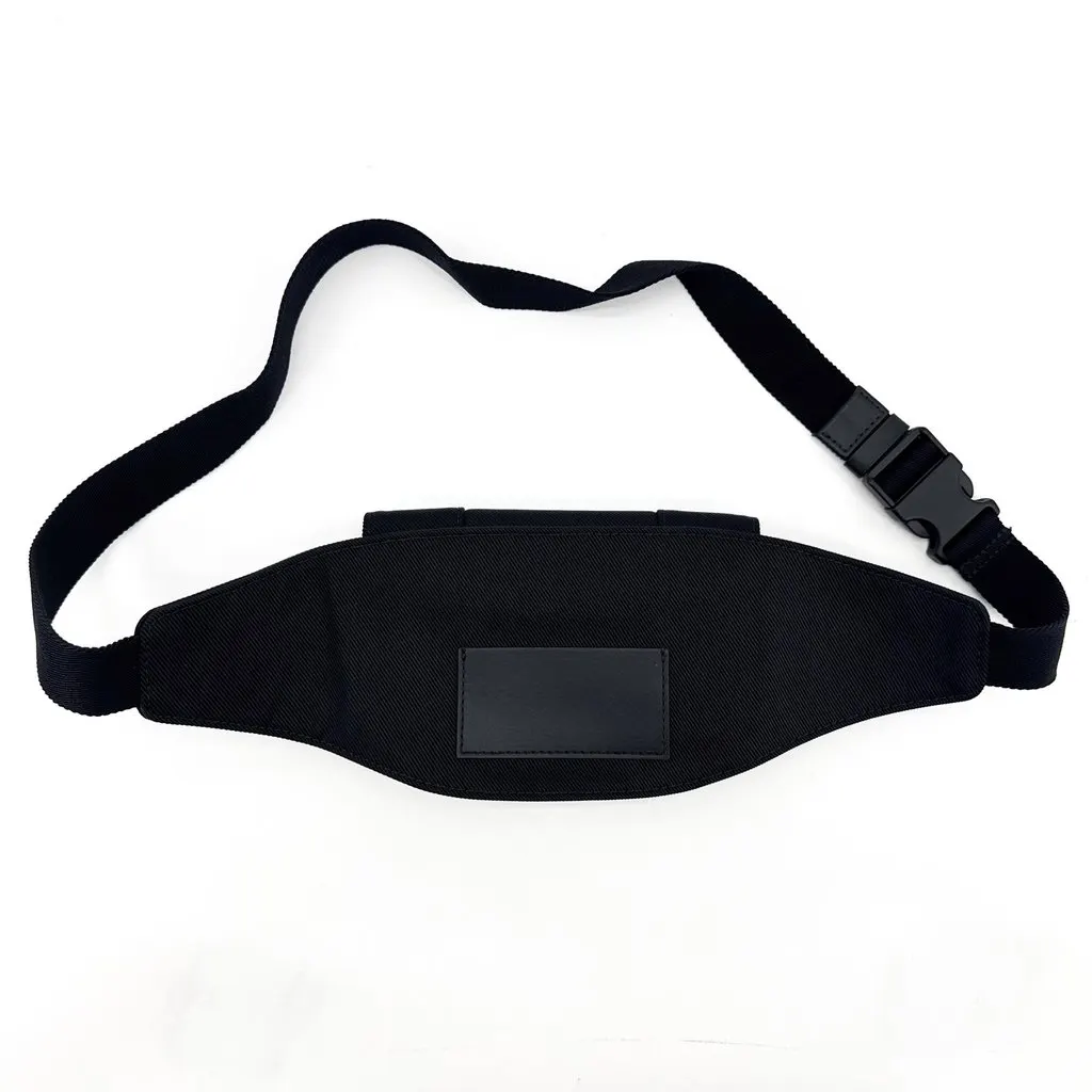 Valentino Garavani VLogo Signature Canvas Belt Bag Black Black Canvas Very good - Model View