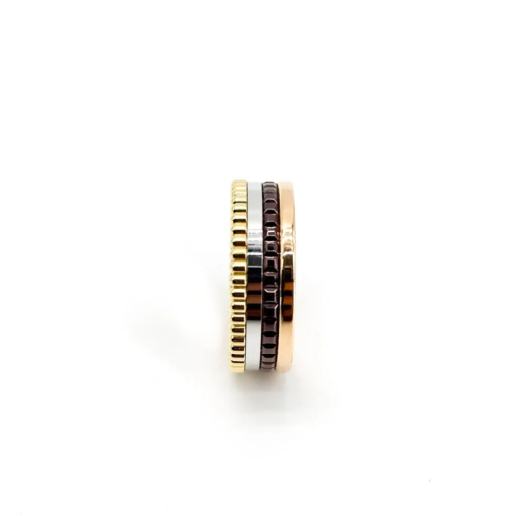 Boucheron Quatre Classique Small Ring Brown Very good - Model View