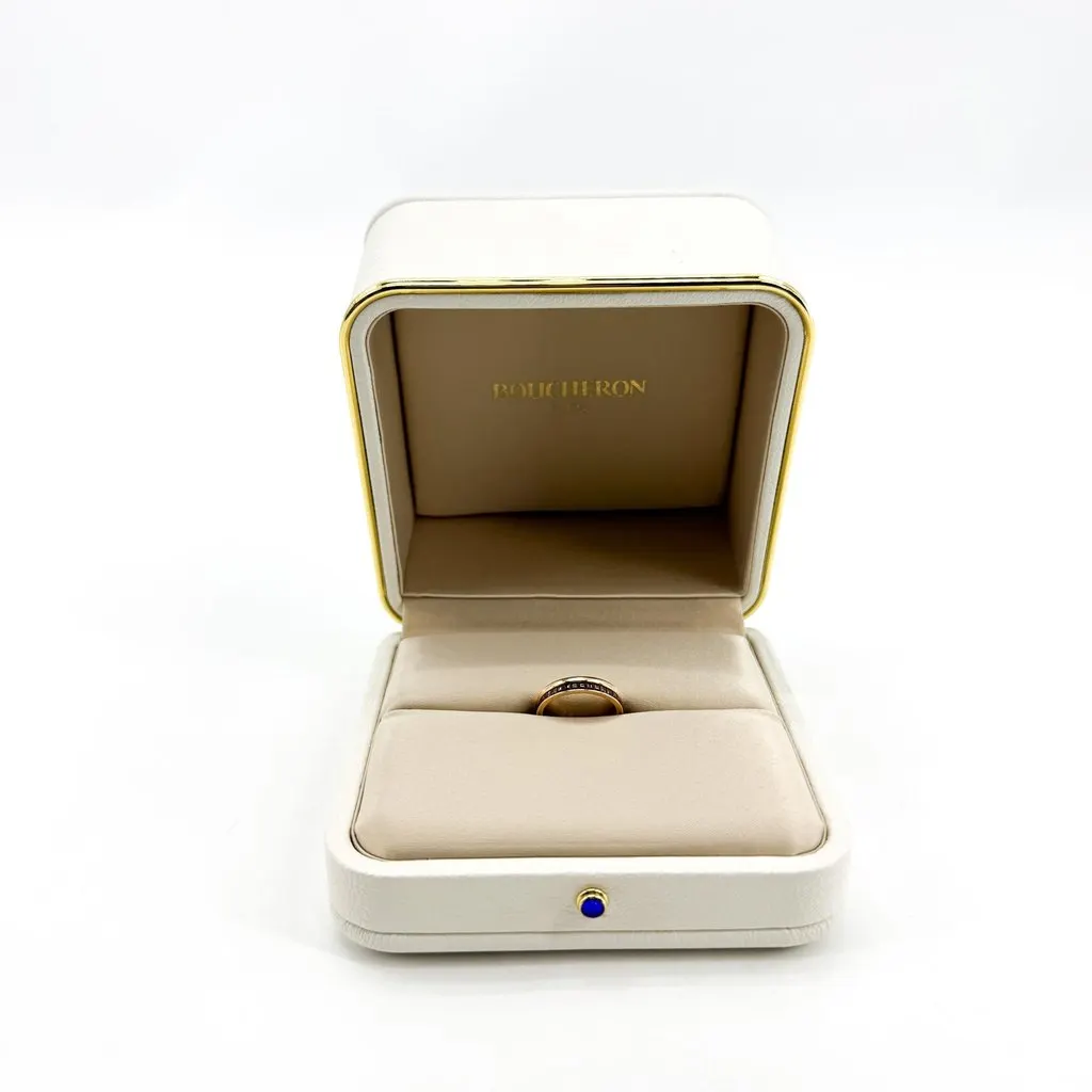 Boucheron Quatre Black Edition Wedding Band Black Good - Inside View