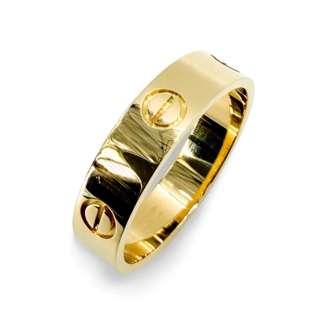 Cartier Love Ring Yellow Gold Size 25 Gold Gold Very good - Front View