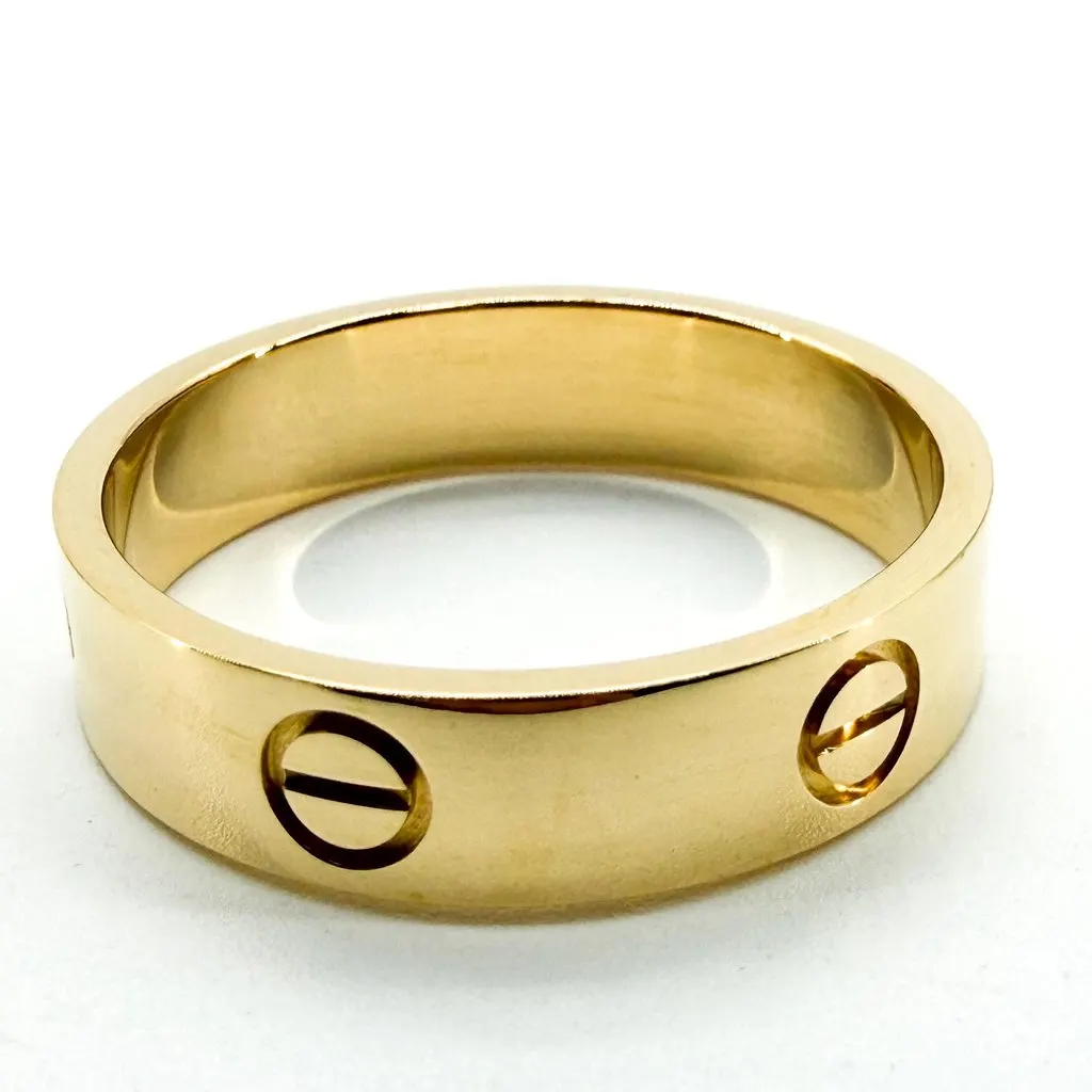 Cartier Love Ring Yellow Gold Size 25 Gold Gold Very good - Box View