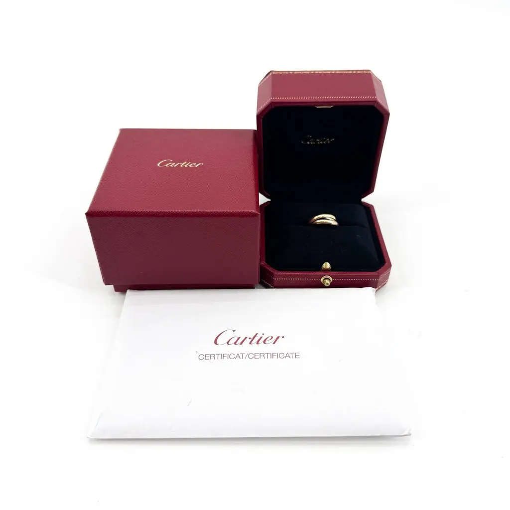 Cartier Trinity Ring Classic Gold Good - Back View