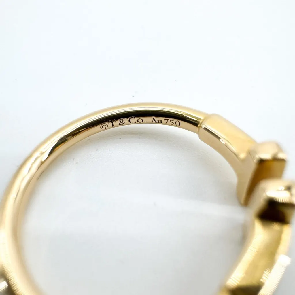 Tiffany & Co . T Wire Ring 18K Yellow Gold Gold Very good - Inside View