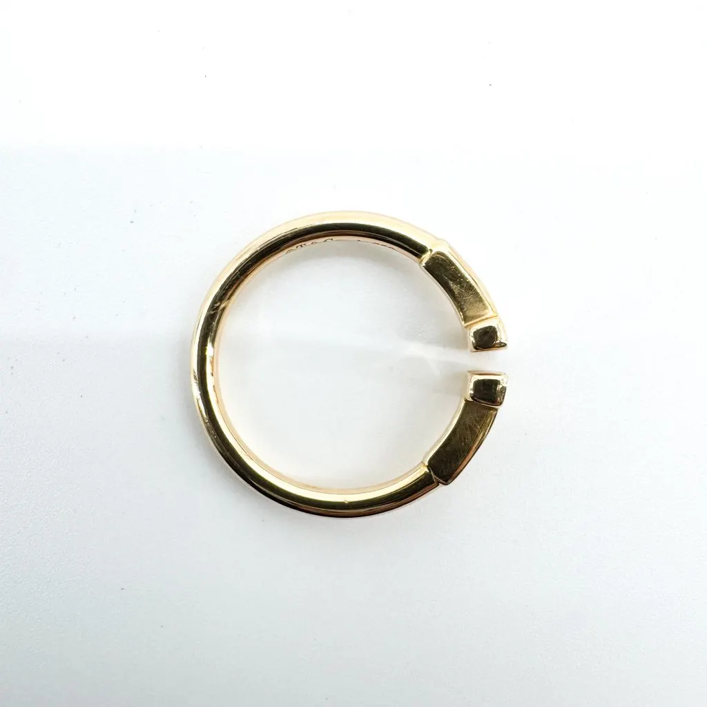 Tiffany & Co . T Wire Ring 18K Yellow Gold Gold Very good - Box View
