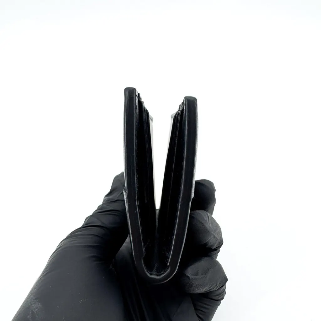 Bottega Veneta Cassette Flap Card Case Black Black Leather Very good - Box View