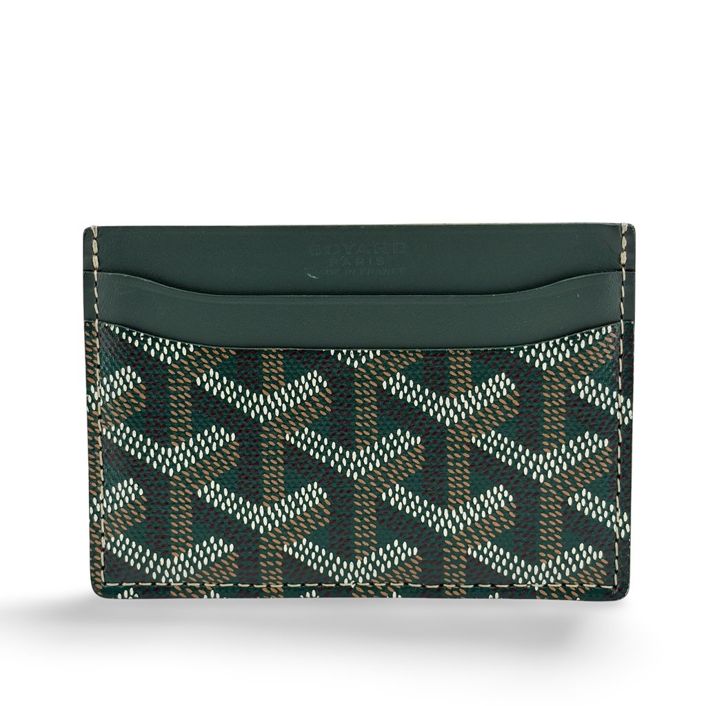 Goyard Saint Sulpice Card Holder Green | Libas Collective