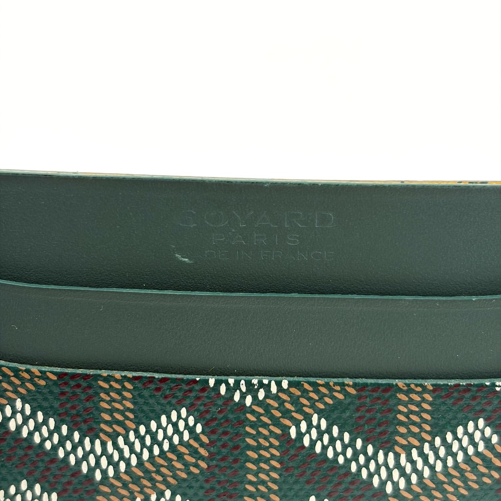 Goyard Saint Sulpice Card Holder Green | Libas Collective