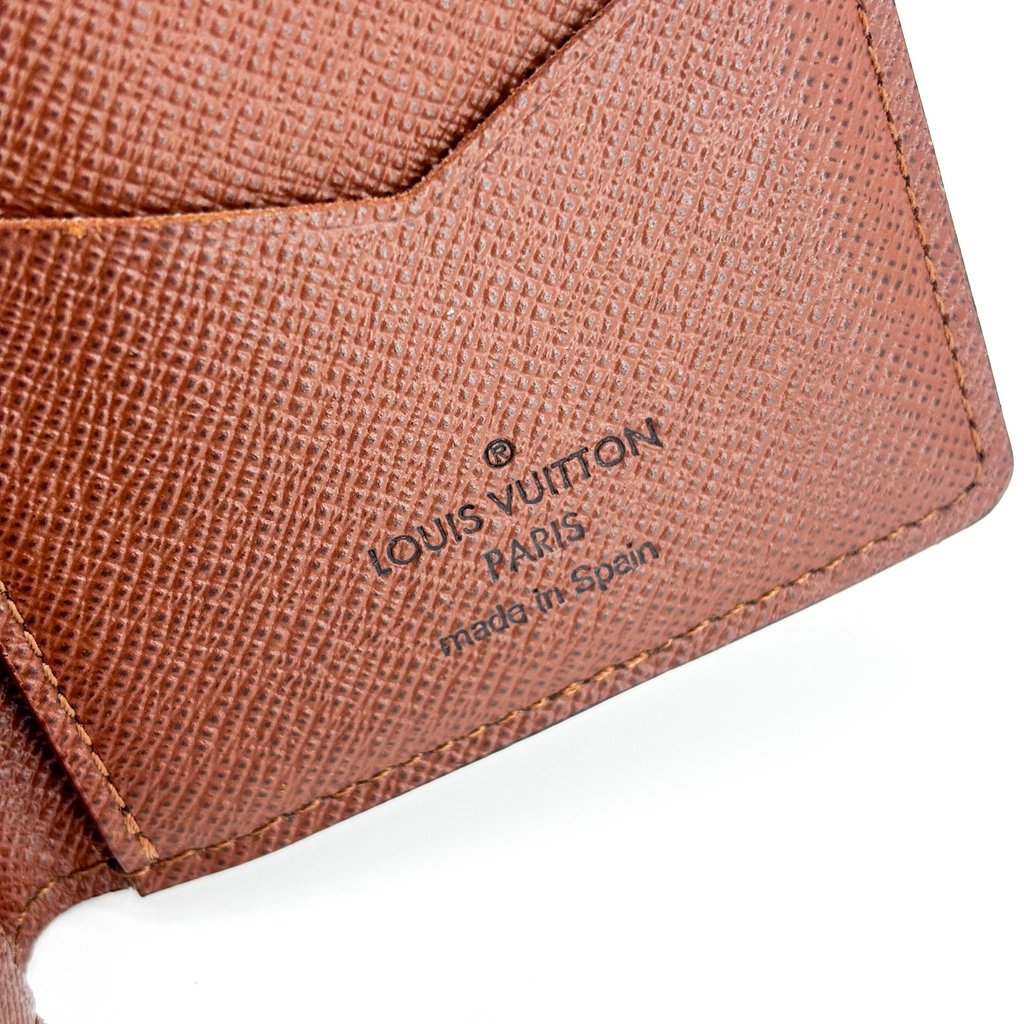 Louis Vuitton Monogram Enveloppe Carte de Visite Brown Canva