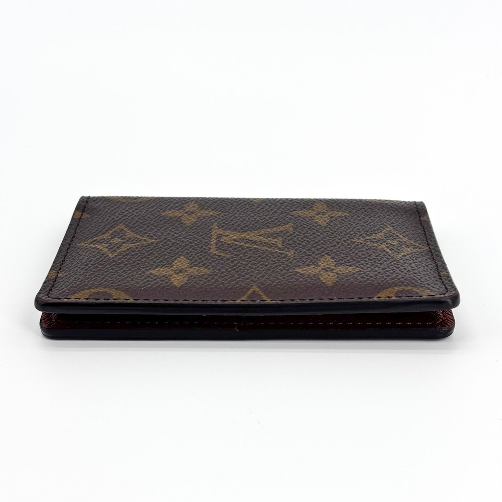 LOUIS VUITTON Carte Visite ブラウン Louis Vuitton Monogram Enveloppe Carte de Visite Brown Canva