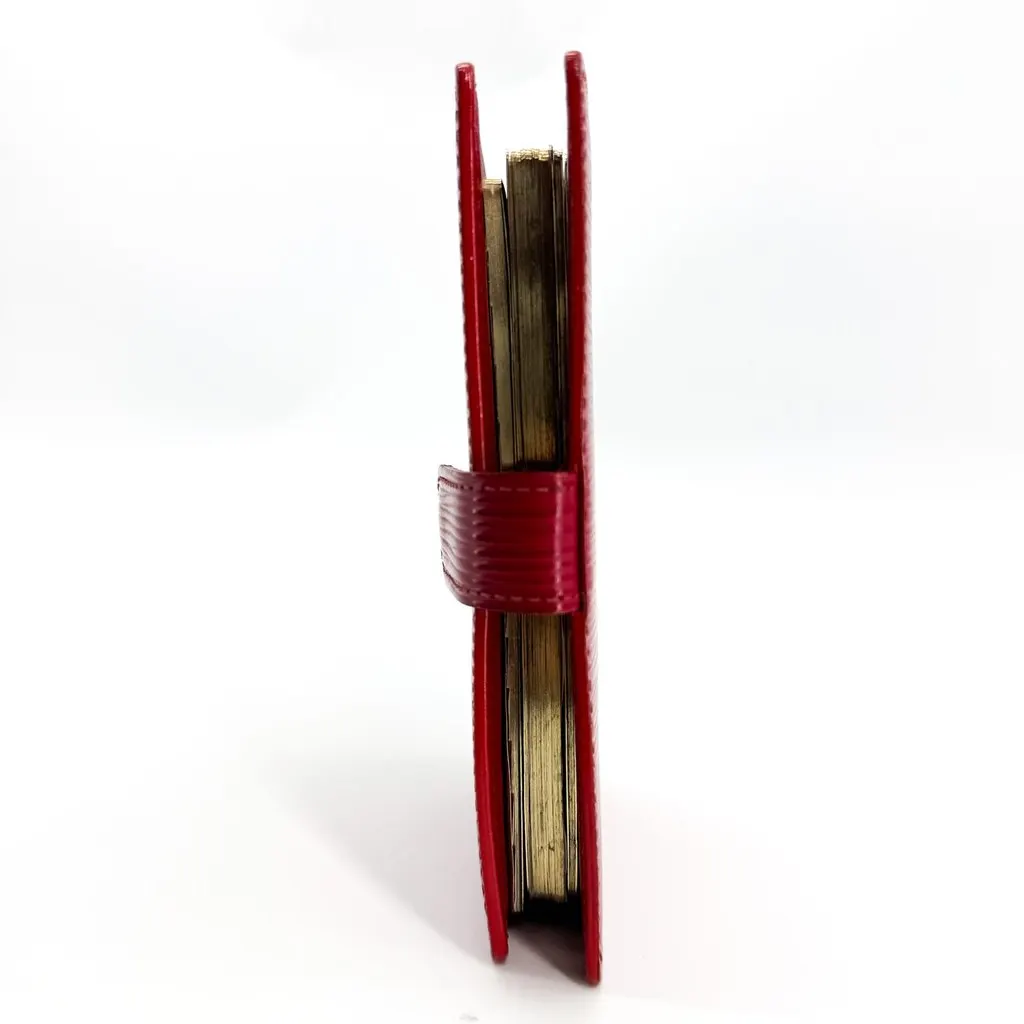 Louis Vuitton Epi Agenda PM Red Red Leather Good - Model View