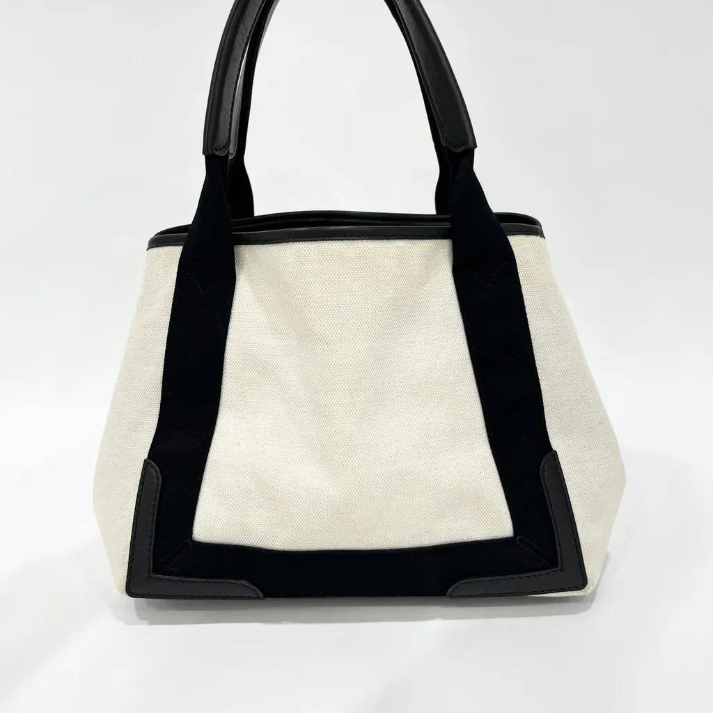 Balenciaga Cabas tote bag White Canvas Good - Inside View
