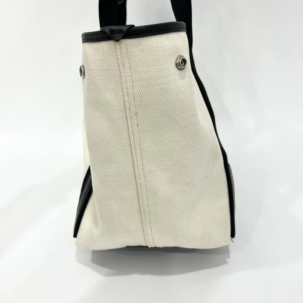 Balenciaga Cabas tote bag White Canvas Good - Box View