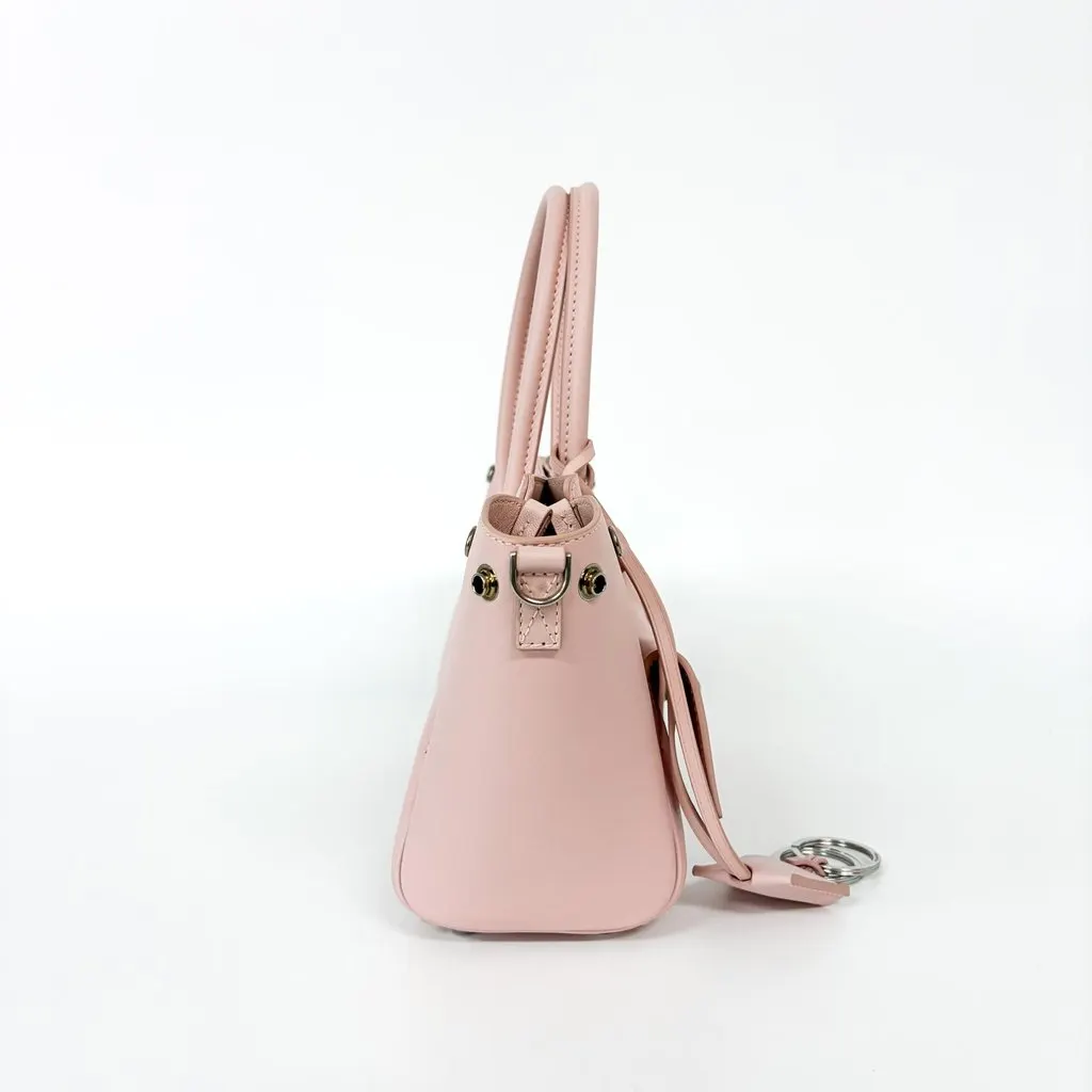 Balenciaga Papier A4 Side Zip Pocket Tote Bag Pink MultiColor Leather Very good - Box View