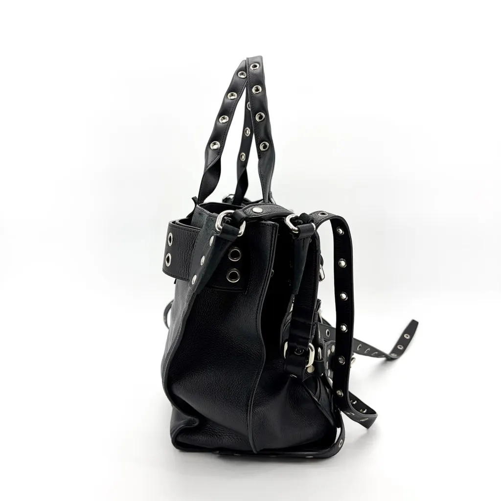 Balenciaga EMO Large Tote Bag Black Black Leather Very good - Box View