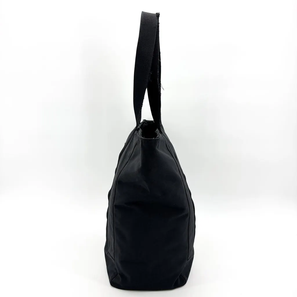 Balenciaga Explorer Tote Bag Black Black Canvas Fair - Inside View