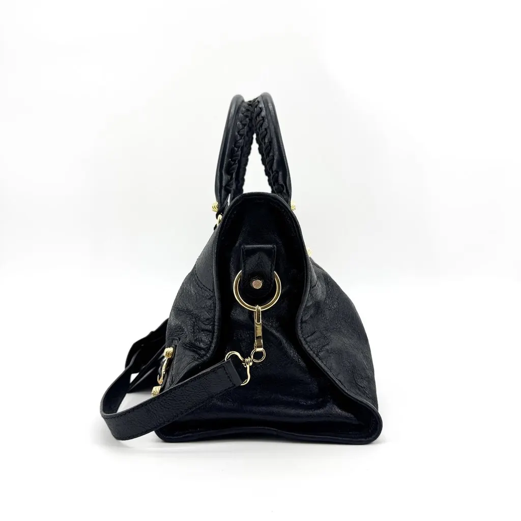 Balenciaga Giant 12 City Medium Gold Black Black Leather Very good - Inside View