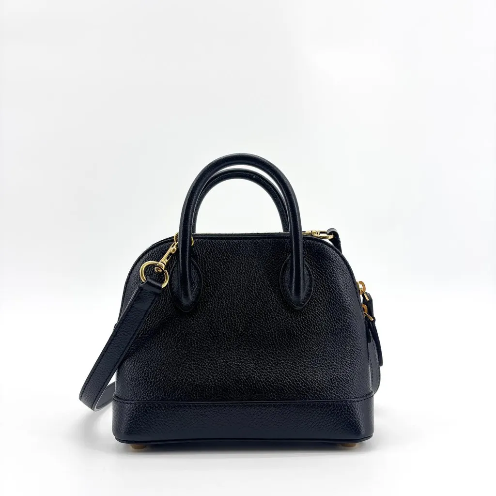 Balenciaga Ville Top Handle XXS Black Black Leather Very good - Inside View