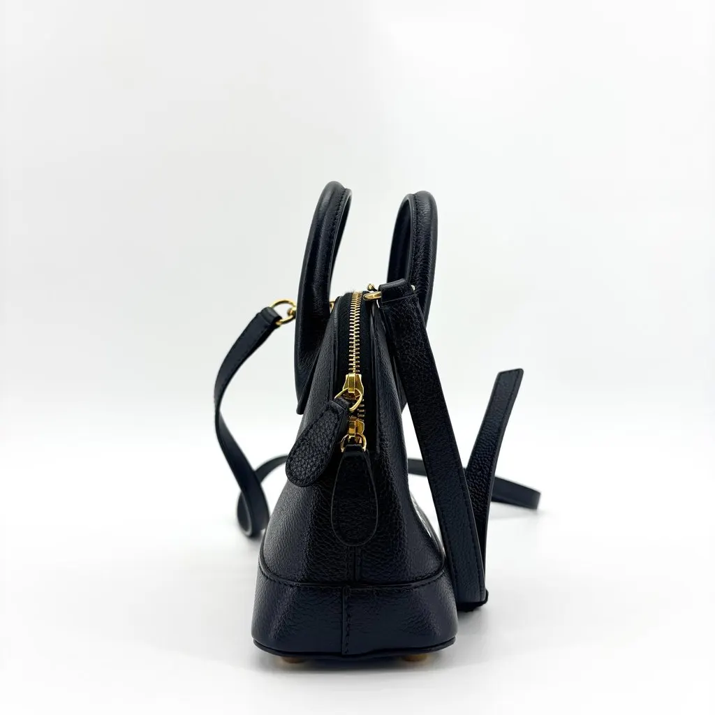 Balenciaga Ville Top Handle XXS Black Black Leather Very good - Box View