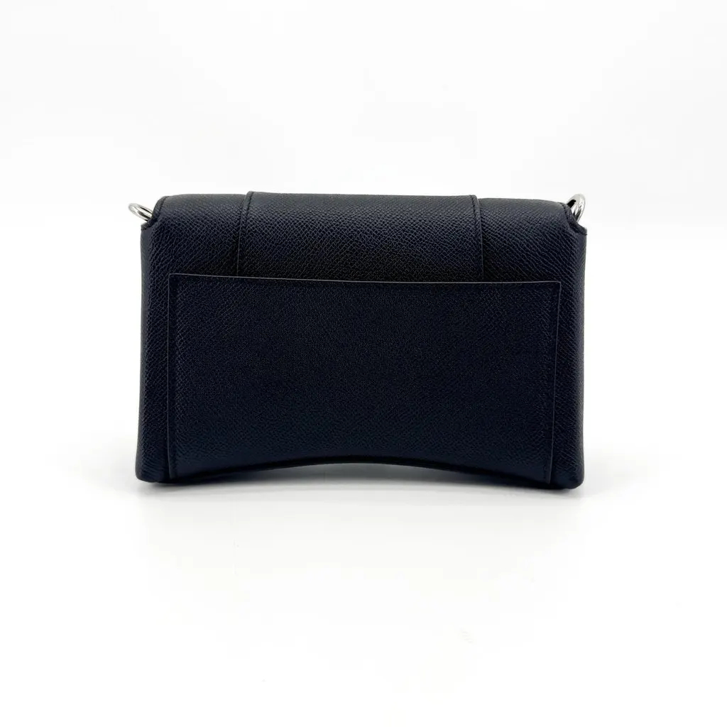 Balenciaga Hourglass Wallet on Chain Black Black Leather Very good - Inside View