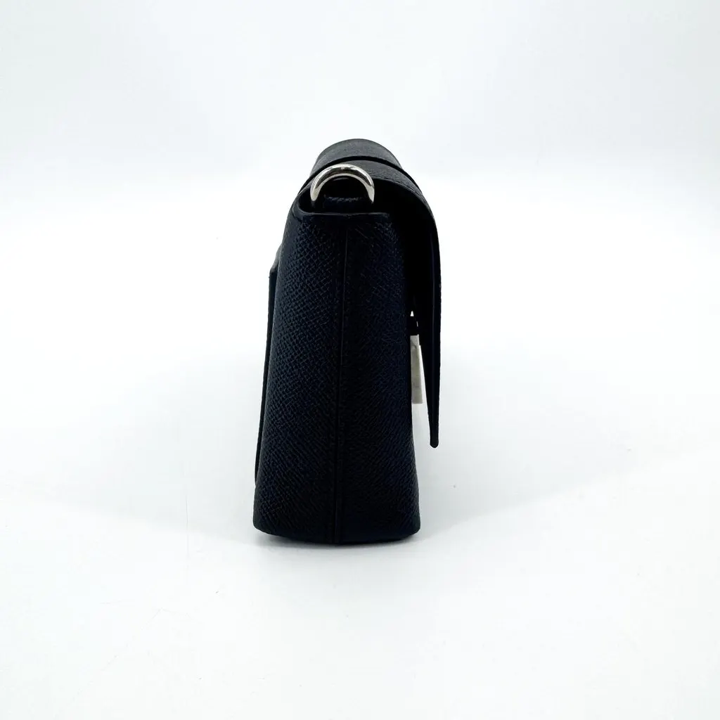 Balenciaga Hourglass Wallet on Chain Black Black Leather Very good - Box View