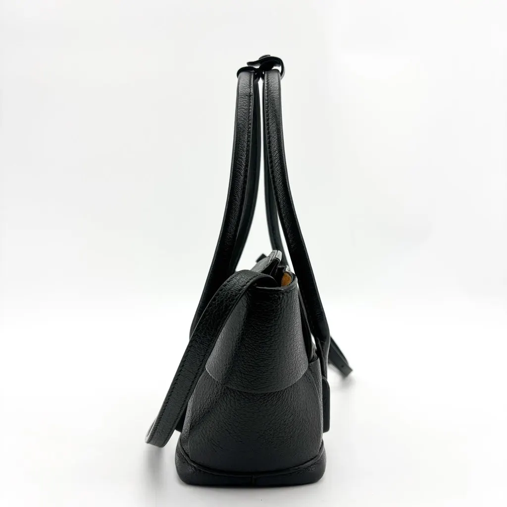 Bottega Veneta Candy Arco Tote Bag Black Black Leather Very good - Box View