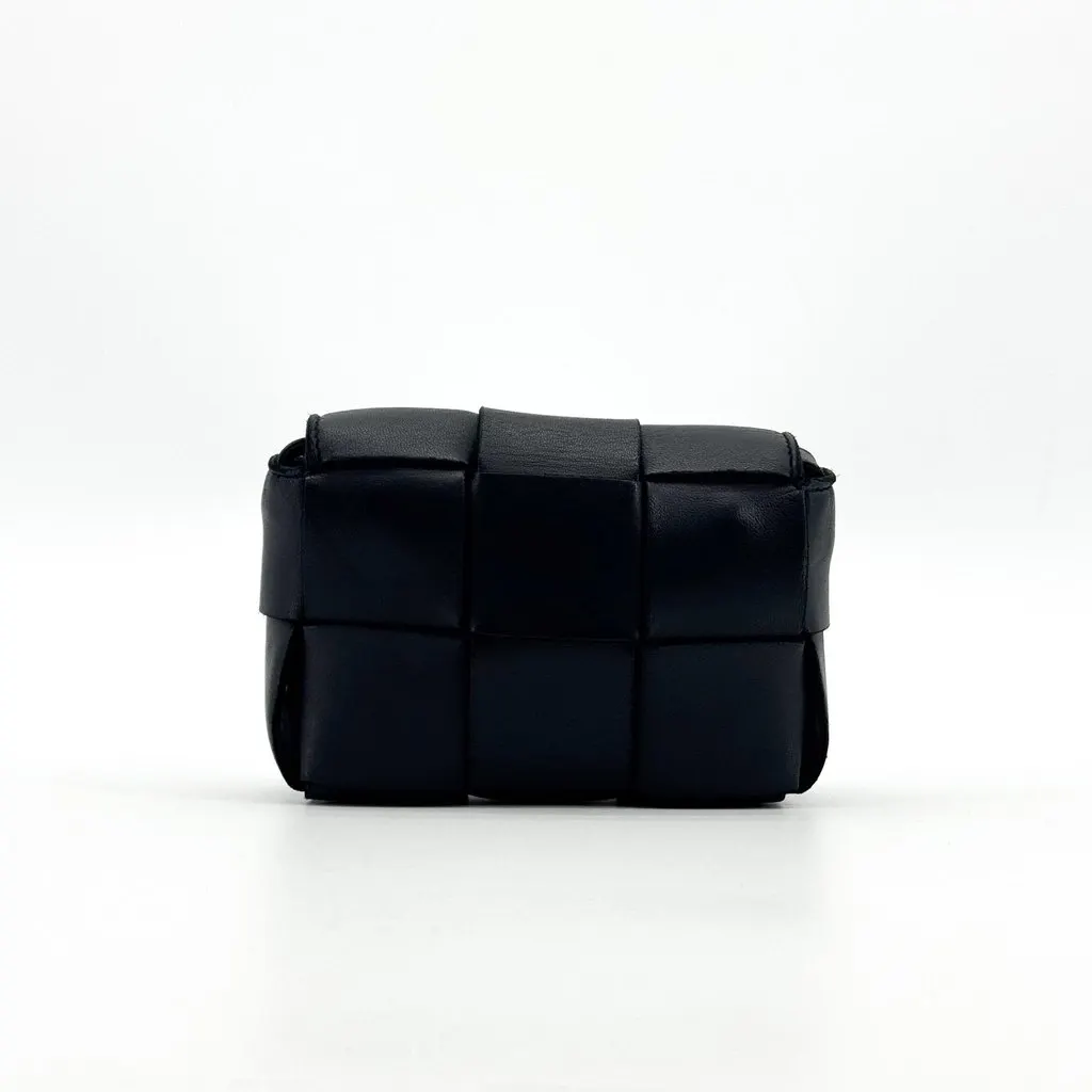 Bottega Veneta Candy Cassette Bag Black Black Leather Very good - Inside View