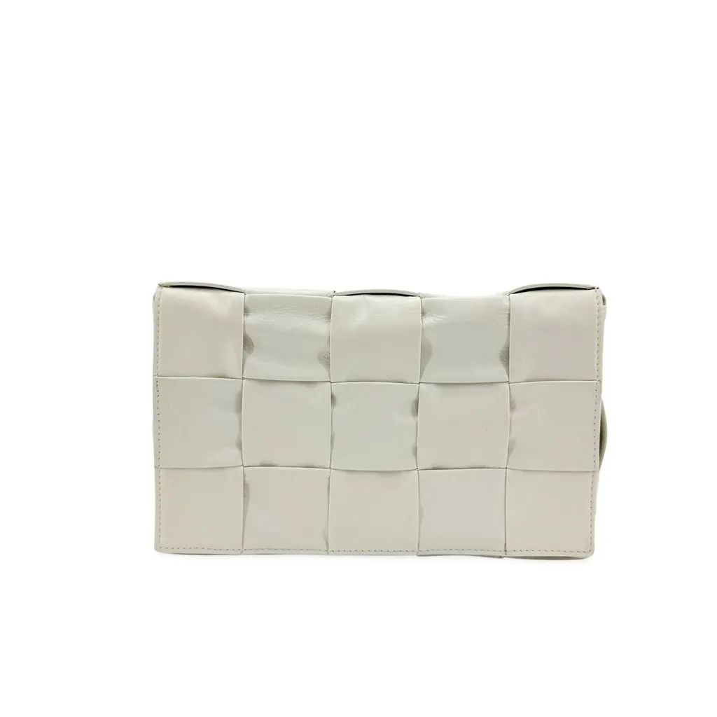 Bottega Veneta Cassette Bag White
