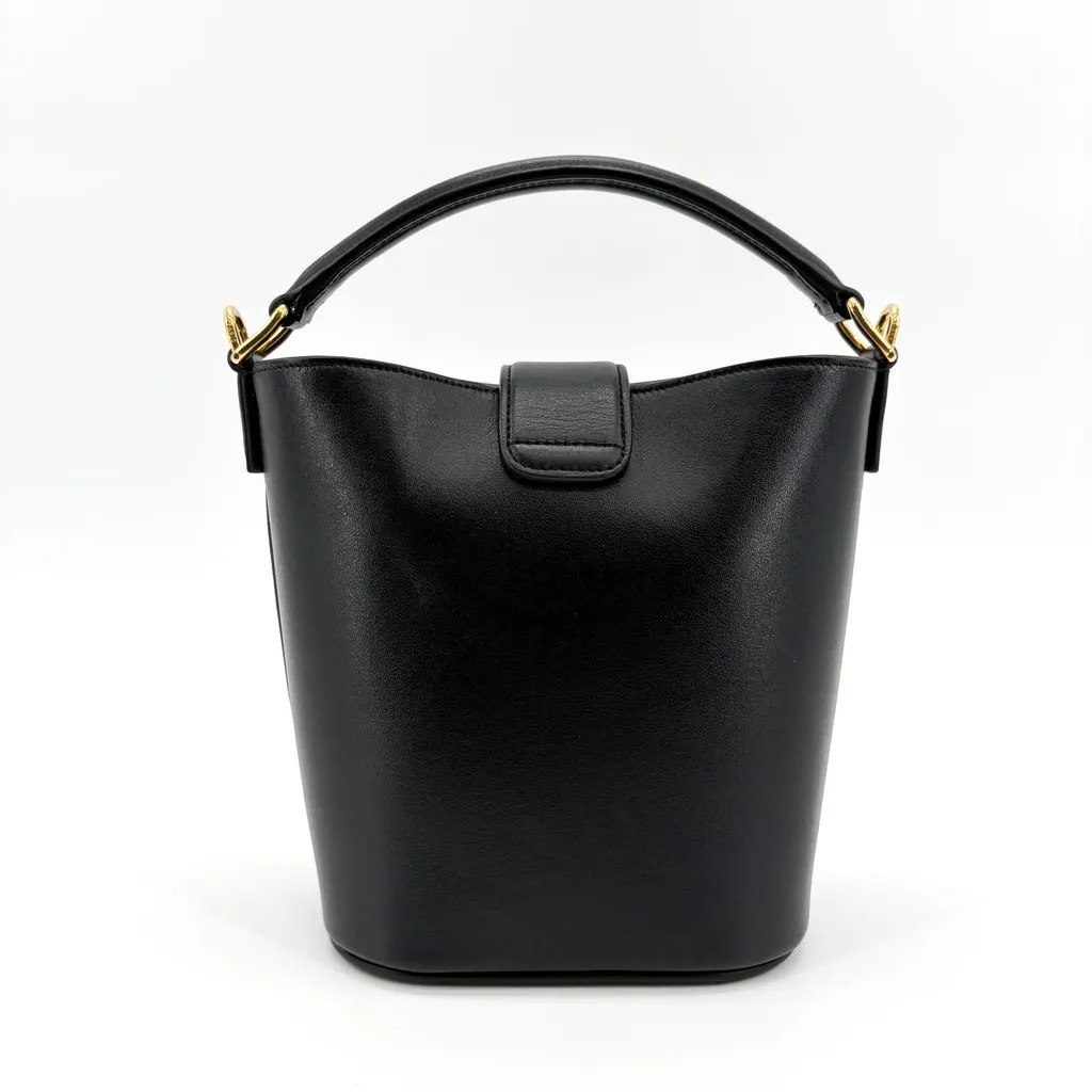 Celine Small Bucket Trionf Shiny Calfskin Black Black Leather Very good - Inside View