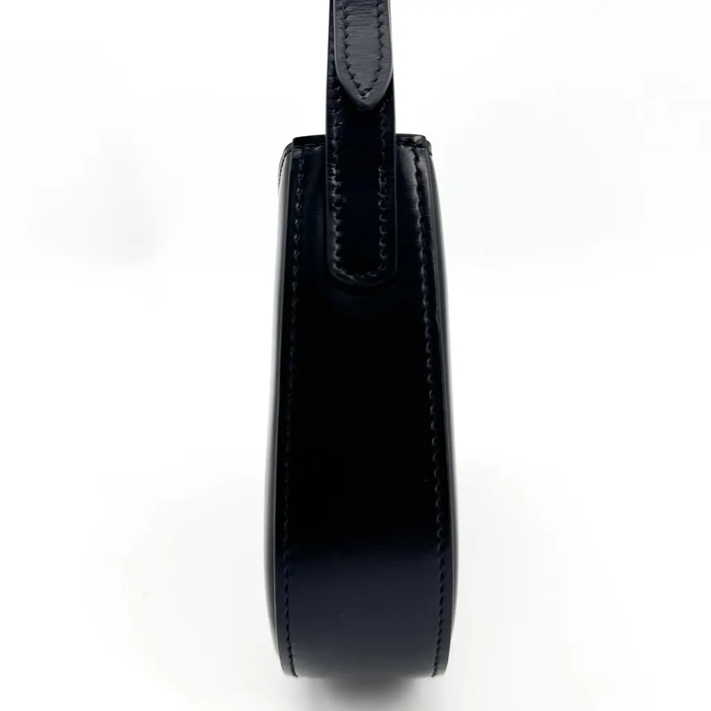 Celine Ava Triomphe Bag in Smooth Calfskin Black Black Leather Very good - Box View