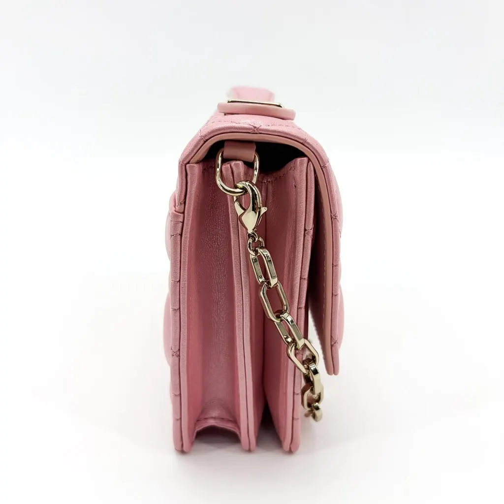Dior Miss Dior Top Handle Pouch Pink Cannage Lambskin Pink Leather Very good - Box View