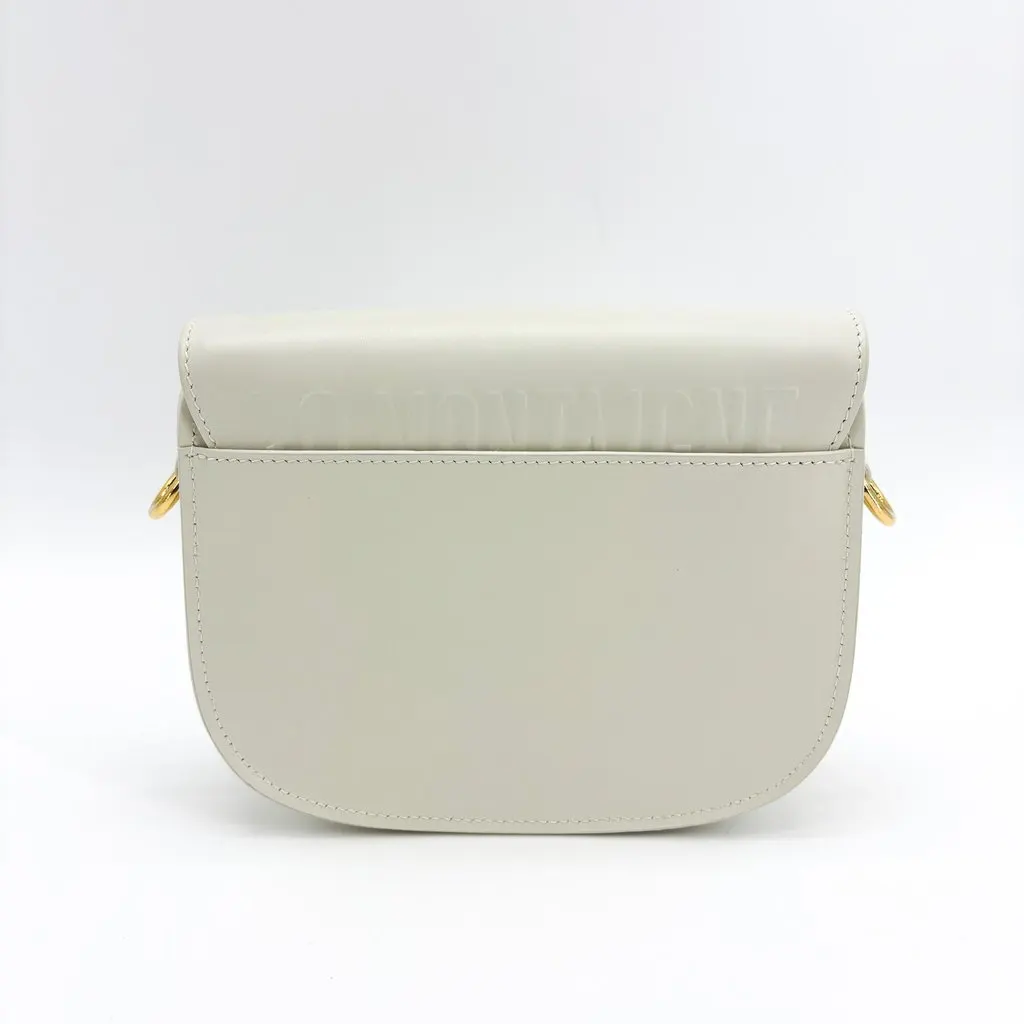 Dior Medium Bobby Bag Latte Box Calfskin White Leather Very good - Inside View