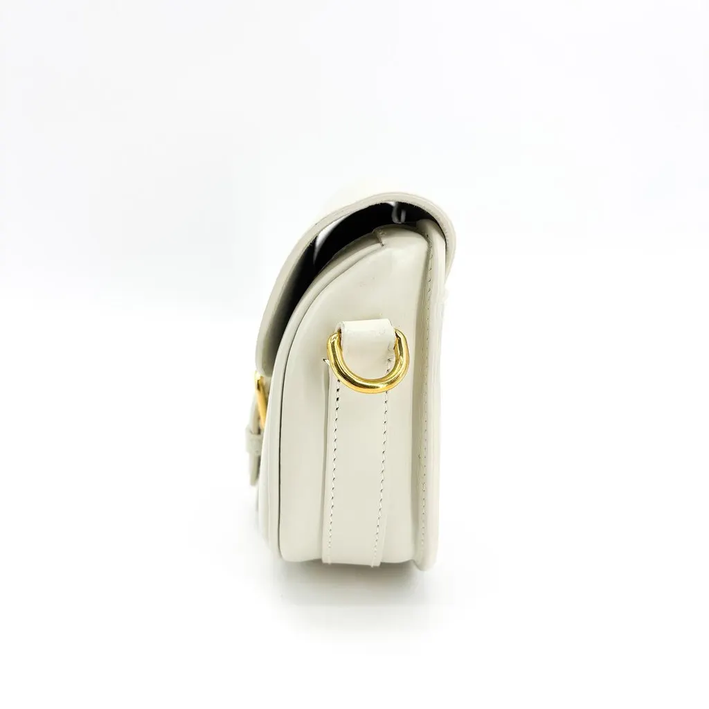 Dior Medium Bobby Bag Latte Box Calfskin White Leather Very good - Box View