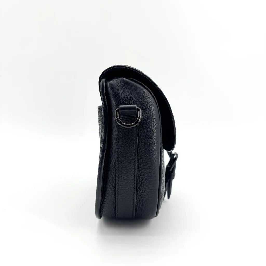 Dior Medium Bobby Bag Black Grained Calfskin Black Hardware Black Leather Very good - Box View