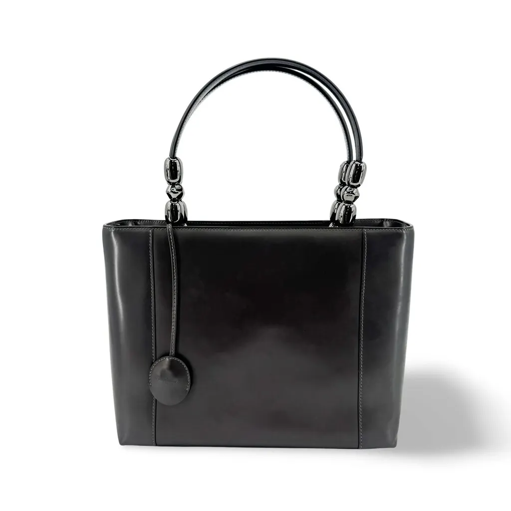 Dior Malice Leather Shoulder Bag Black Black Leather Very good - Front View