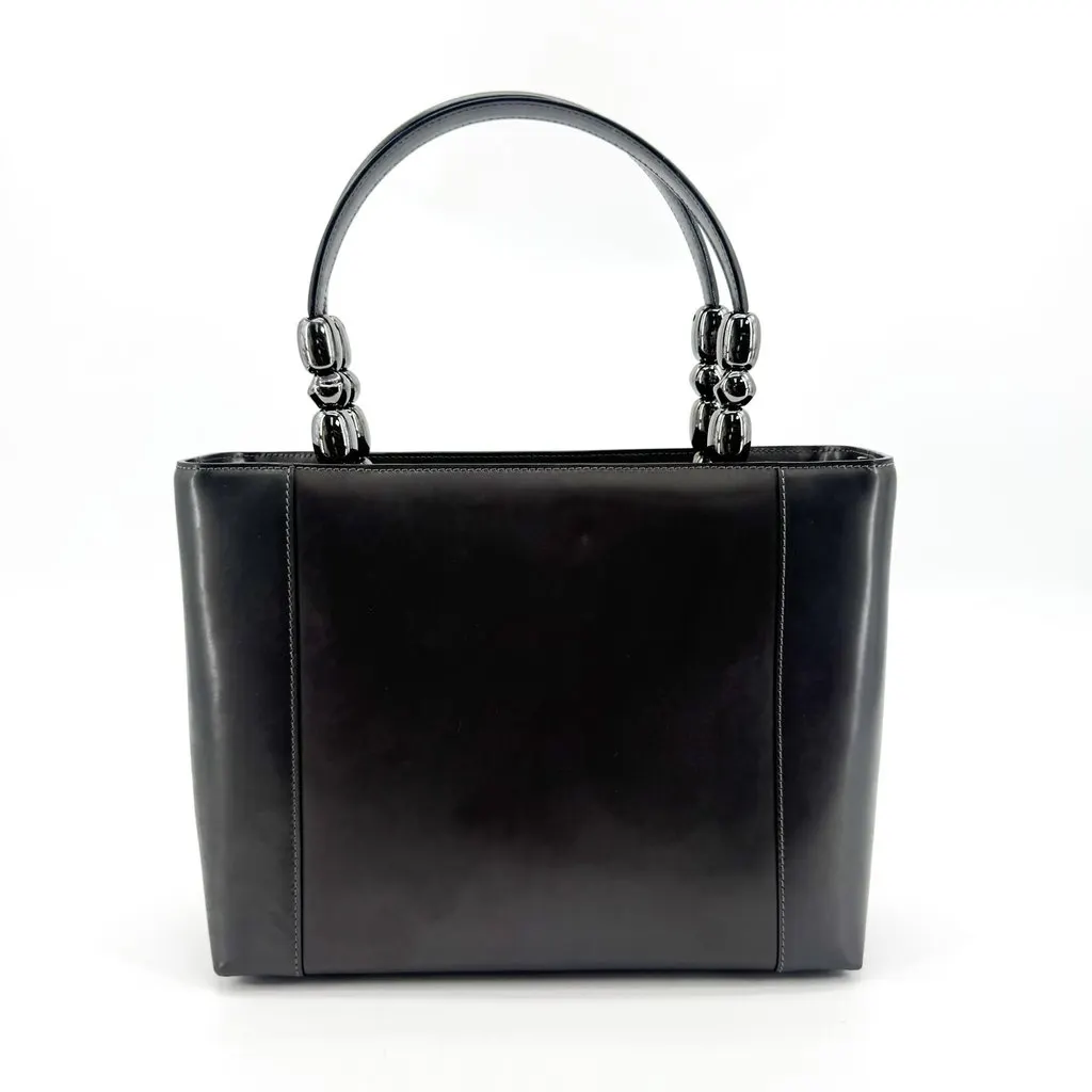 Dior Malice Leather Shoulder Bag Black Black Leather Very good - Inside View