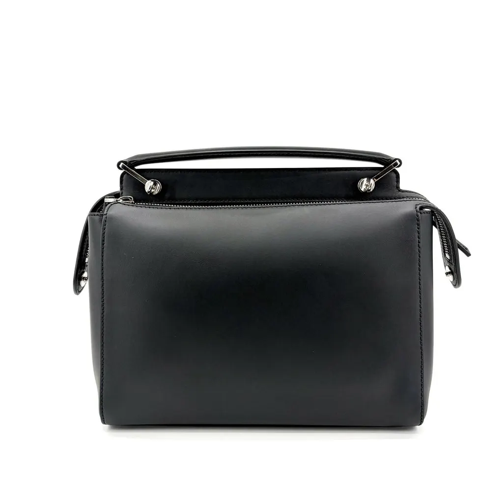 Fendi By the Way Medium Black Silver Black Leather Very good - Inside View