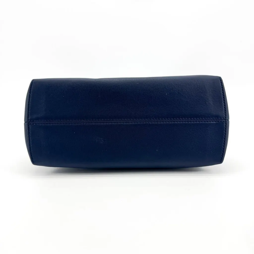 Fendi By The Way Midium Shoulder Bag Navy Blue Leather Good - Box View