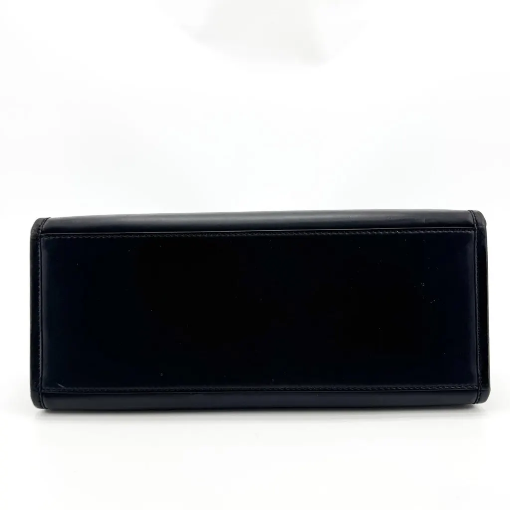 Fendi Sunshine Shopper Medium Black Black Leather Good - Box View