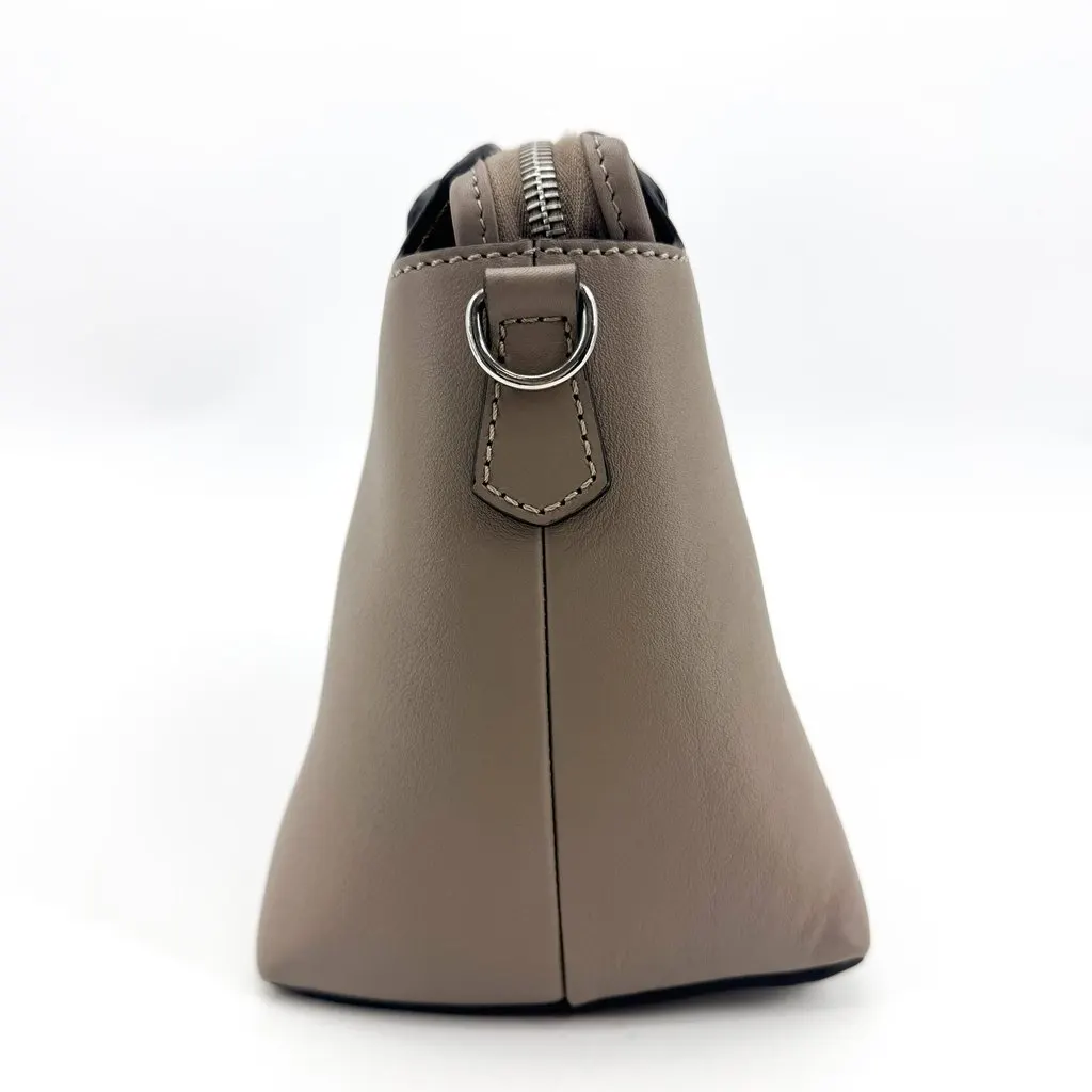 Fendi By The Way Medium Shoulder Bag Dove Gray MultiColor Leather Good - Model View