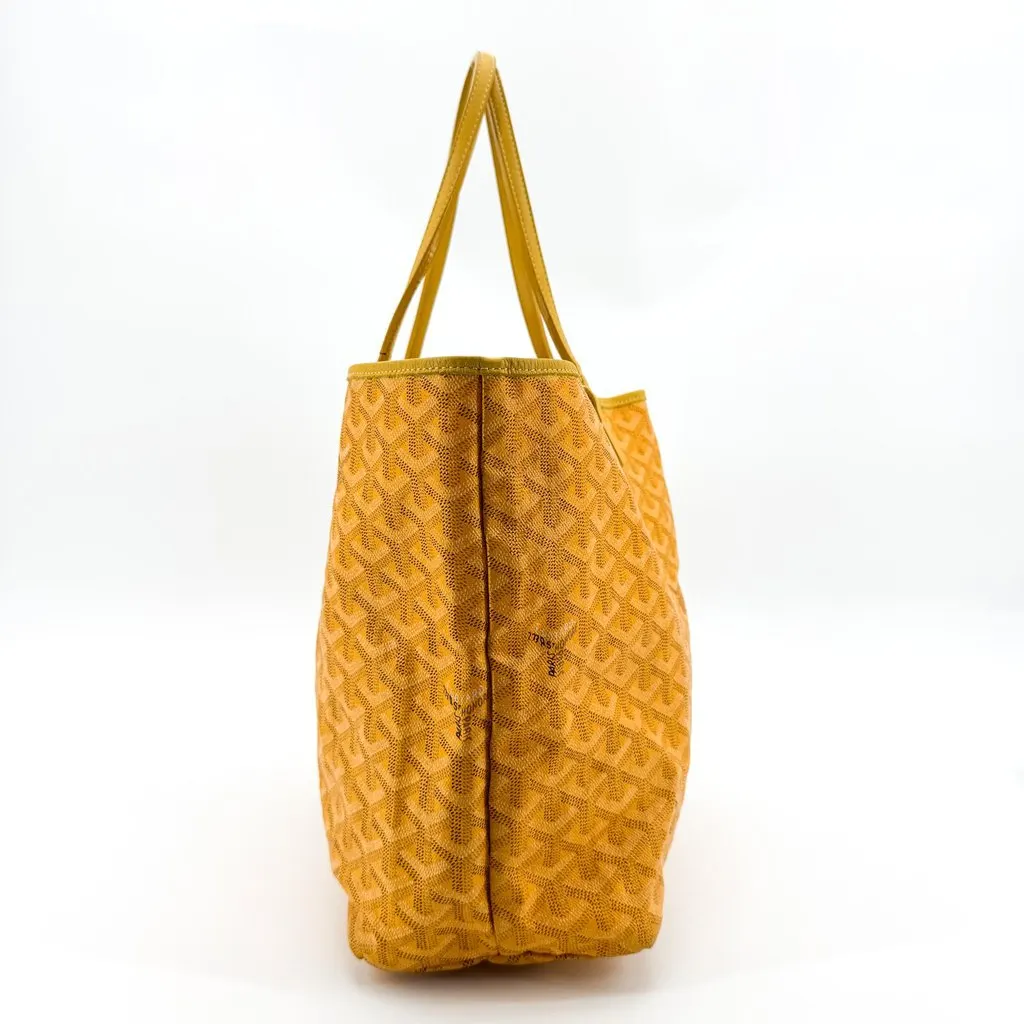 Goyard Saint Louis PM Yellow Yellow Canvas Good - Model View
