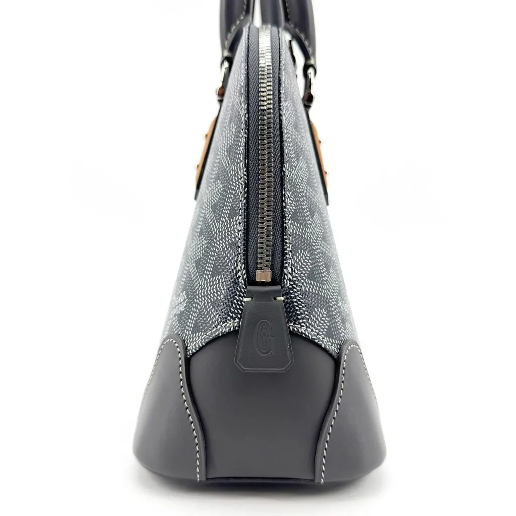 Goyard Vendome Mini Bag Navy Black Canvas Very good - Model View