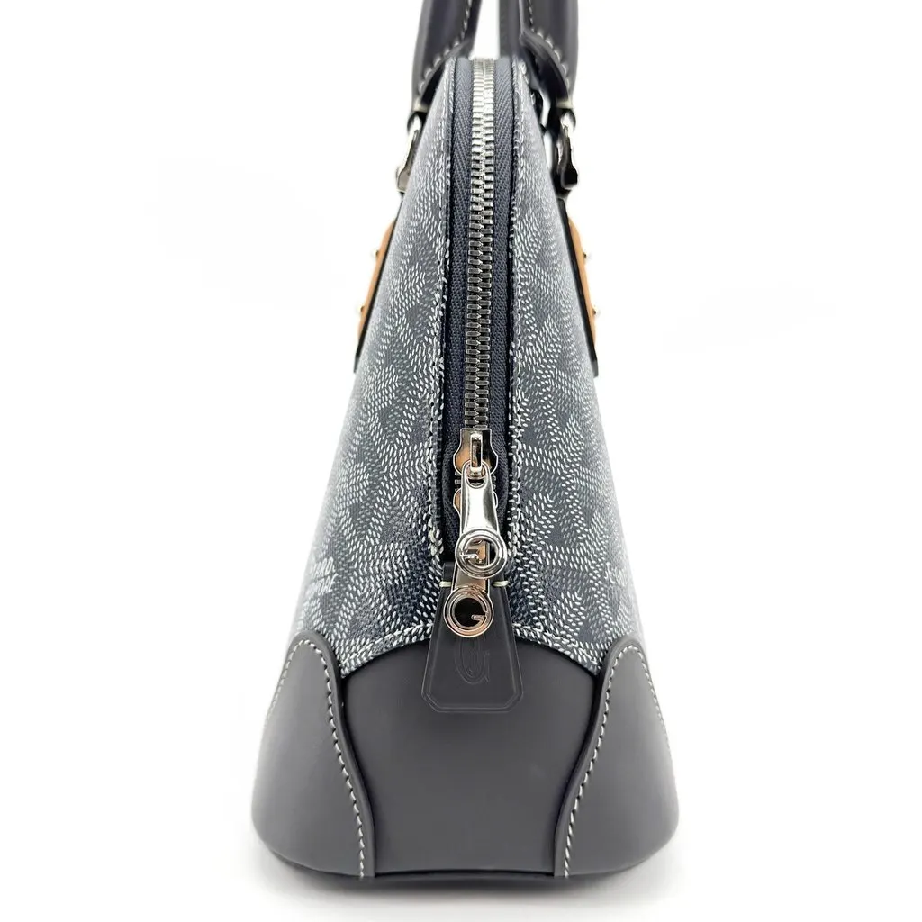 Goyard Vendome Mini Bag Navy Black Canvas Very good - Box View