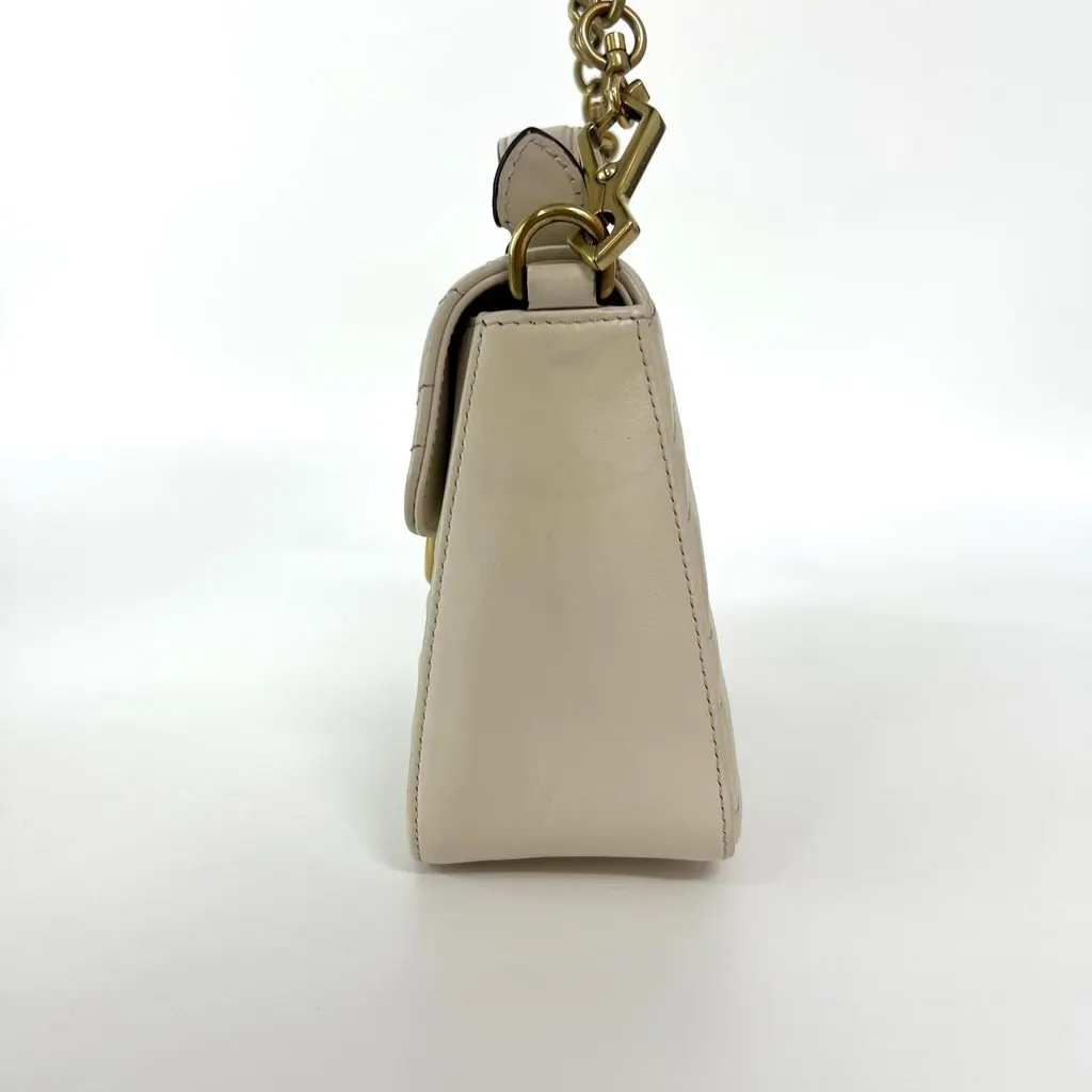 Gucci GG Marmont Mini Top Handle Bag White Ecru Leather Good - Box View